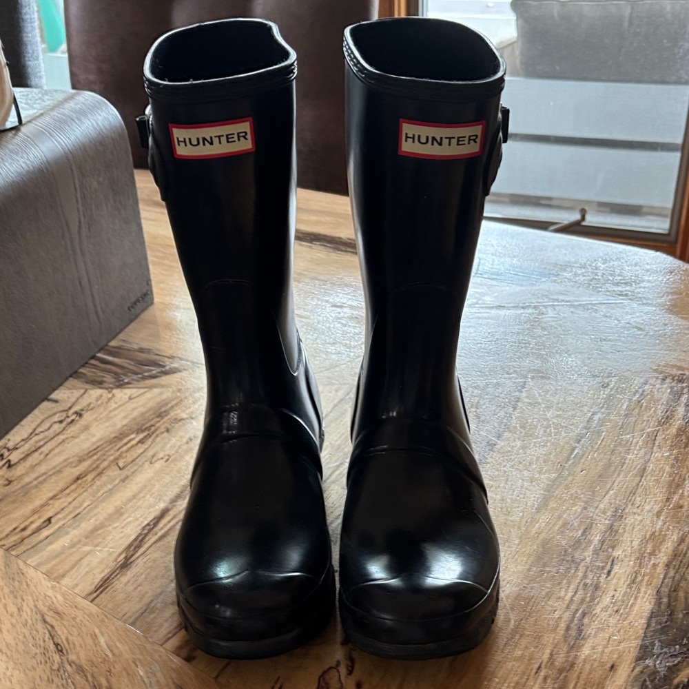 Hunter Black Women's Winter & Rain Boots
